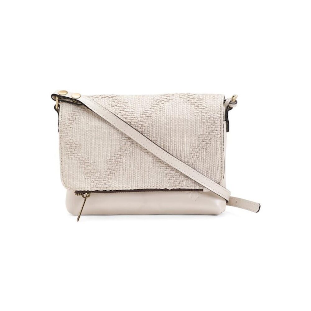 4868 Corfu Crossbody Latte Patterned, One Size